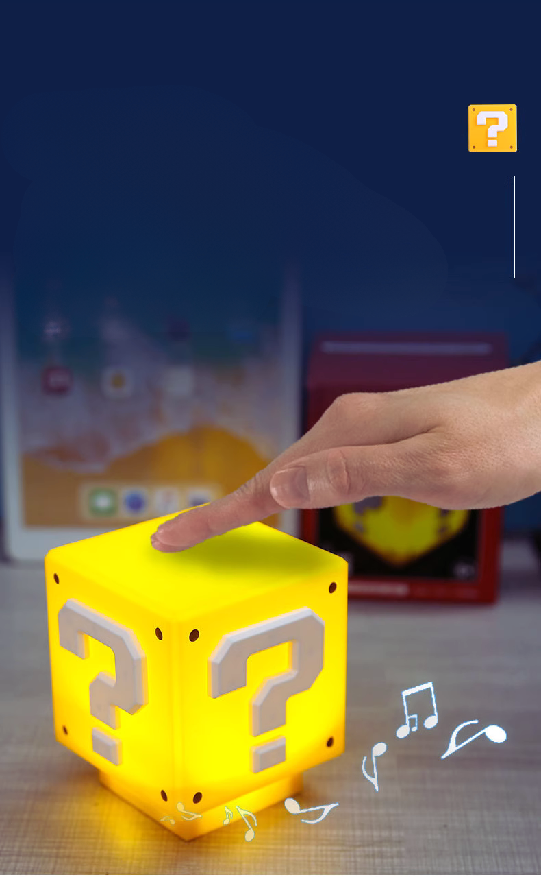 PowerBlock™ Retro Question Block LED Lamp