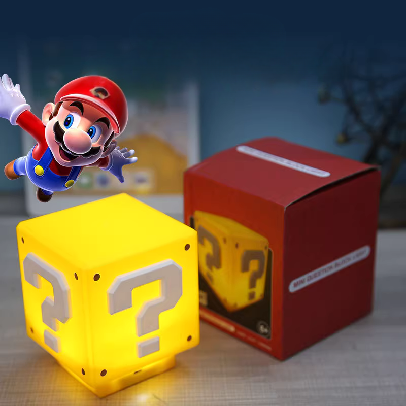 PowerBlock™ Retro Question Block LED Lamp